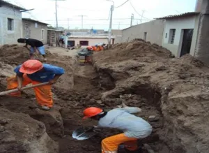 Ejecución de obras civiles y saneamiento integral en las localidades de San Francisco, San Vicente Verlin y Rosario Pampa, promoviendo la salud pública.