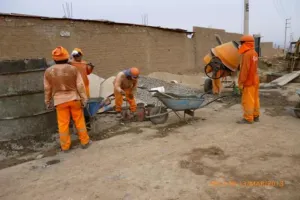 Habilitación urbana e industrial en la zona de Huachipa, Petromax 1.ª Etapa, incluyendo obras sanitarias básicas de agua potable y alcantarillado.