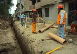 Ampliación de redes de agua potable y alcantarillado como parte del proyecto especial en beneficio de la población local y mejora del entorno.